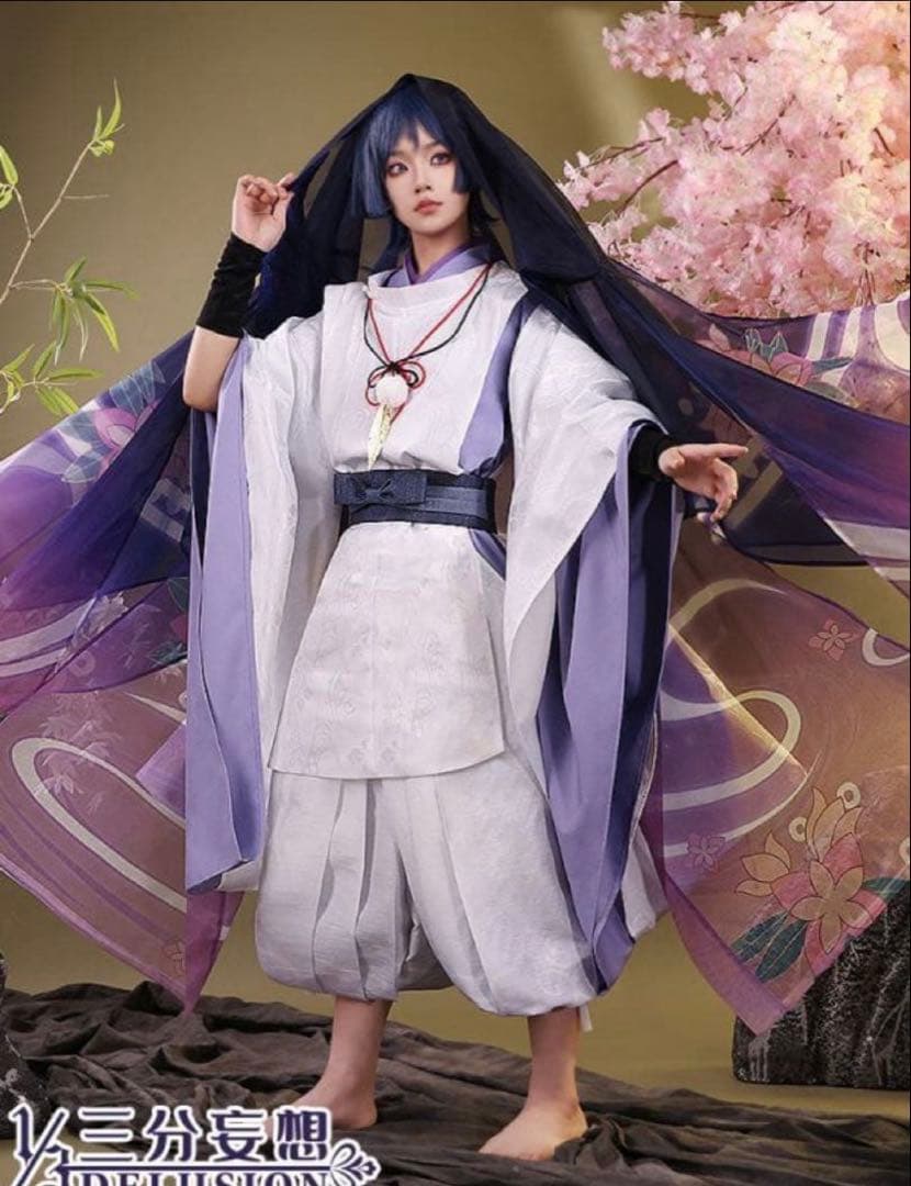 コスプレ　原神　傾奇者　　(放浪者/散兵/スカラマシュ) 三分妄想Sサイズ