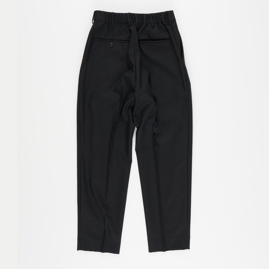 パンツ PEGTOP TROUSERS ORGANIC WOOL TROPICAL