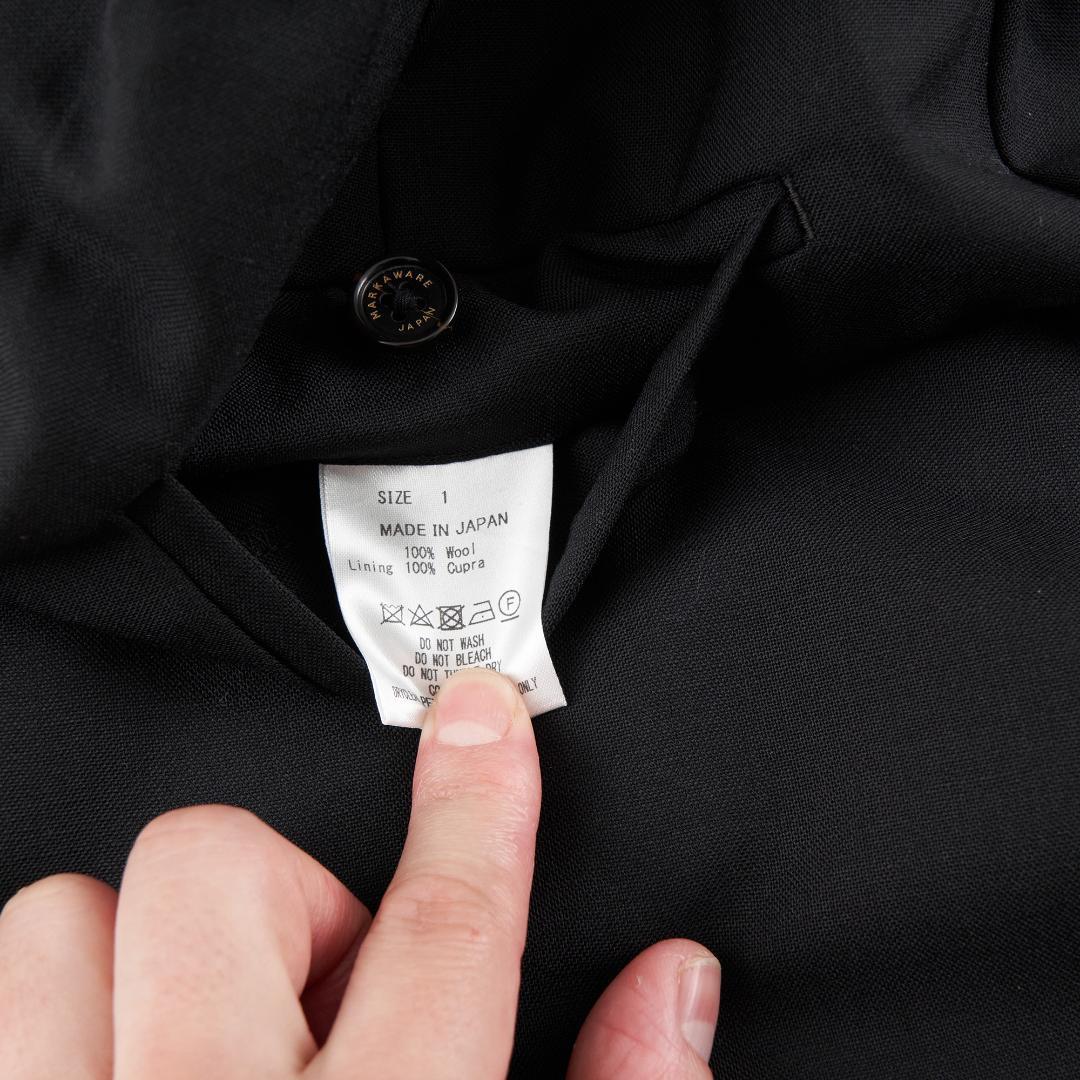 パンツ PEGTOP TROUSERS ORGANIC WOOL TROPICAL