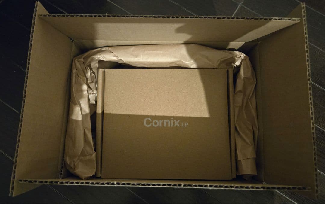 Cornix LP 分割型キーボード New Black