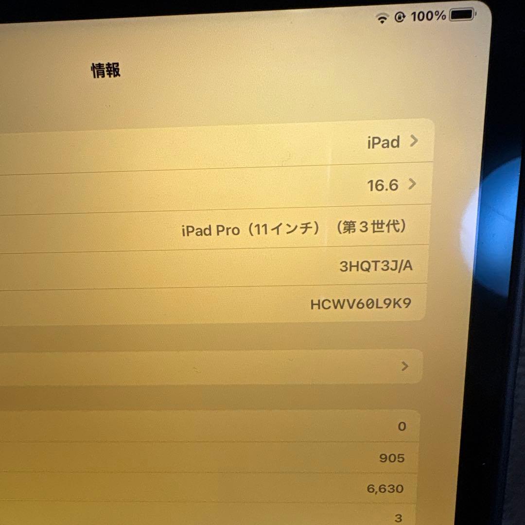 即日発送❗️ Apple シルバー 本体　iPad Pro 11インチ 第3世代