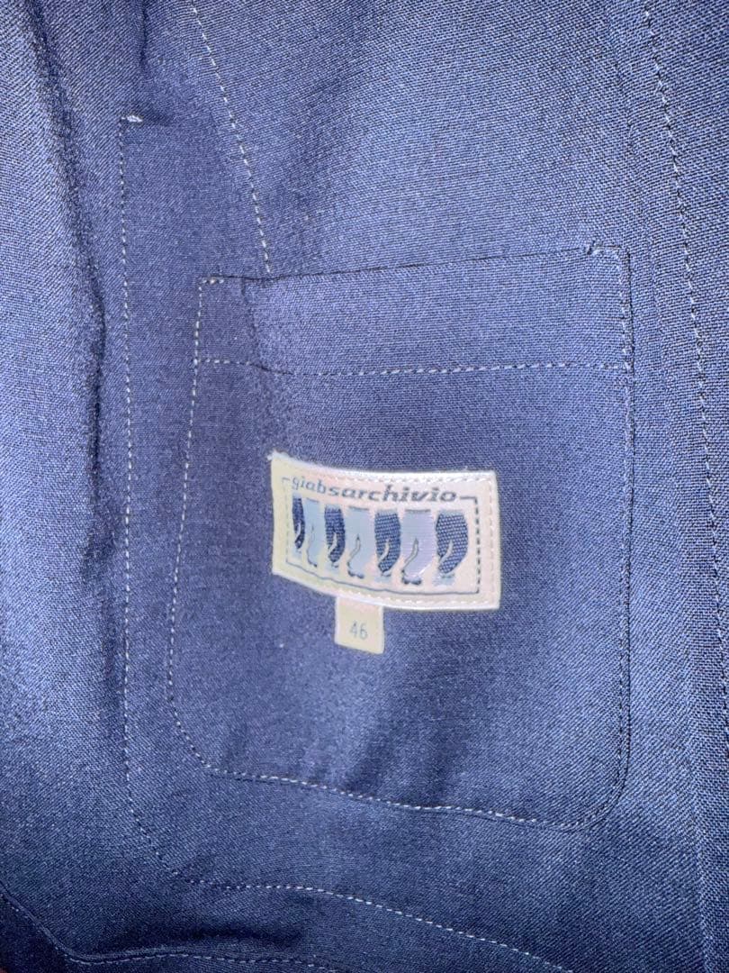 【新品】giab's ARCHIVIOジャケットSTROZZI　46　ネイビー