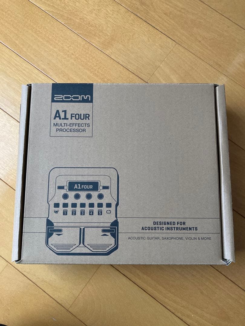 ZOOM A1 FOUR アコースティックギター　エフェクター　ズーム