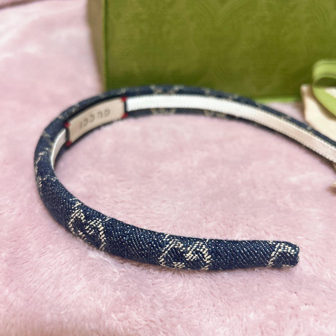 GUCCI♡デニムカチューシャ
