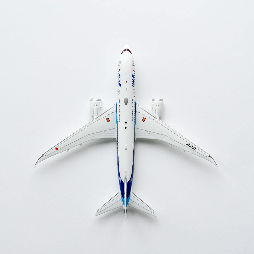 ANA B787-8 成田市制施行70周年 ギア着脱可 1/400