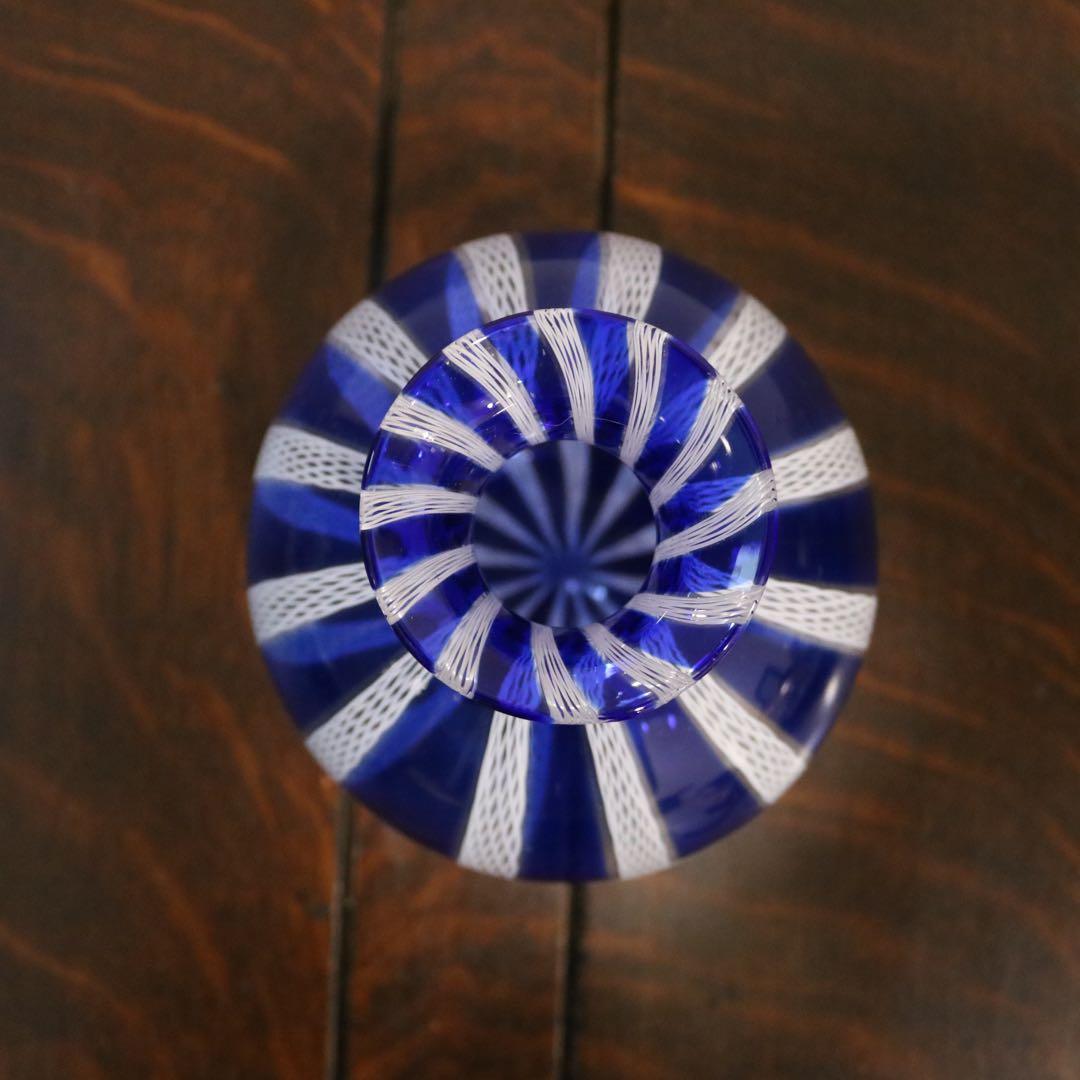 【MURANO】ムラーノ 花瓶 フラワーベース　ヴェネチアングラス　ガラス工芸