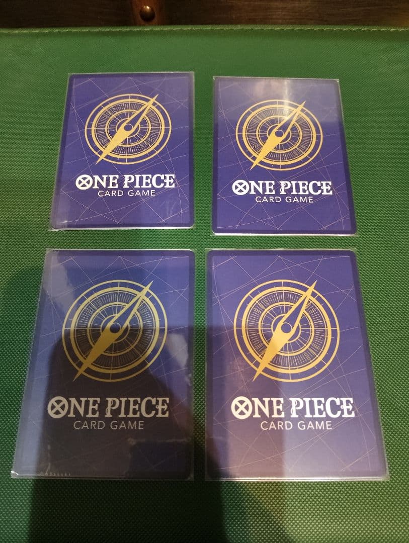 ワンピースカード　ジャンプ　ルフィ　少年ジャンプ付録　4枚セット
