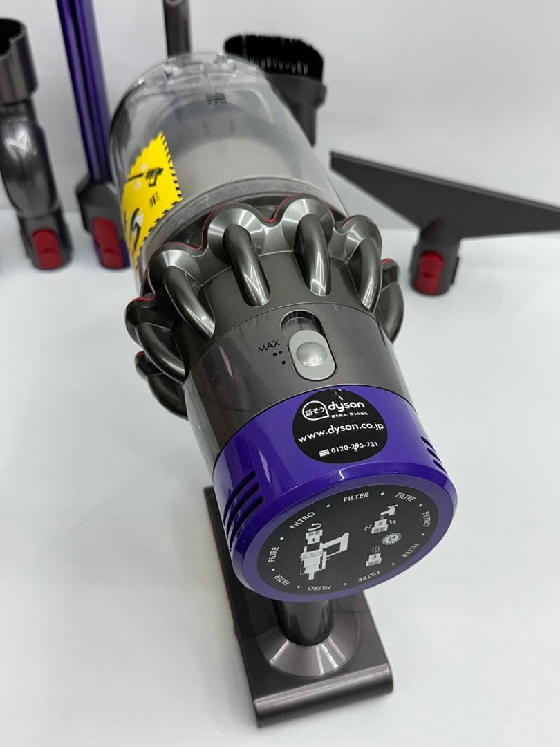 58分　純正バッテリー付き　ダイソン　Dyson 掃除機　動作保証品　　SV12