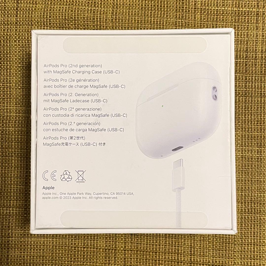 【超美品】AirPods Pro (第2世代) 本体 type-c