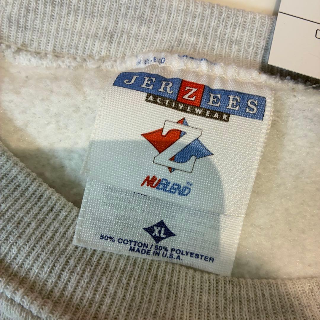 90s USA製　JERZEES セクシースウェット　ジョーク　鹿　酔っ払い