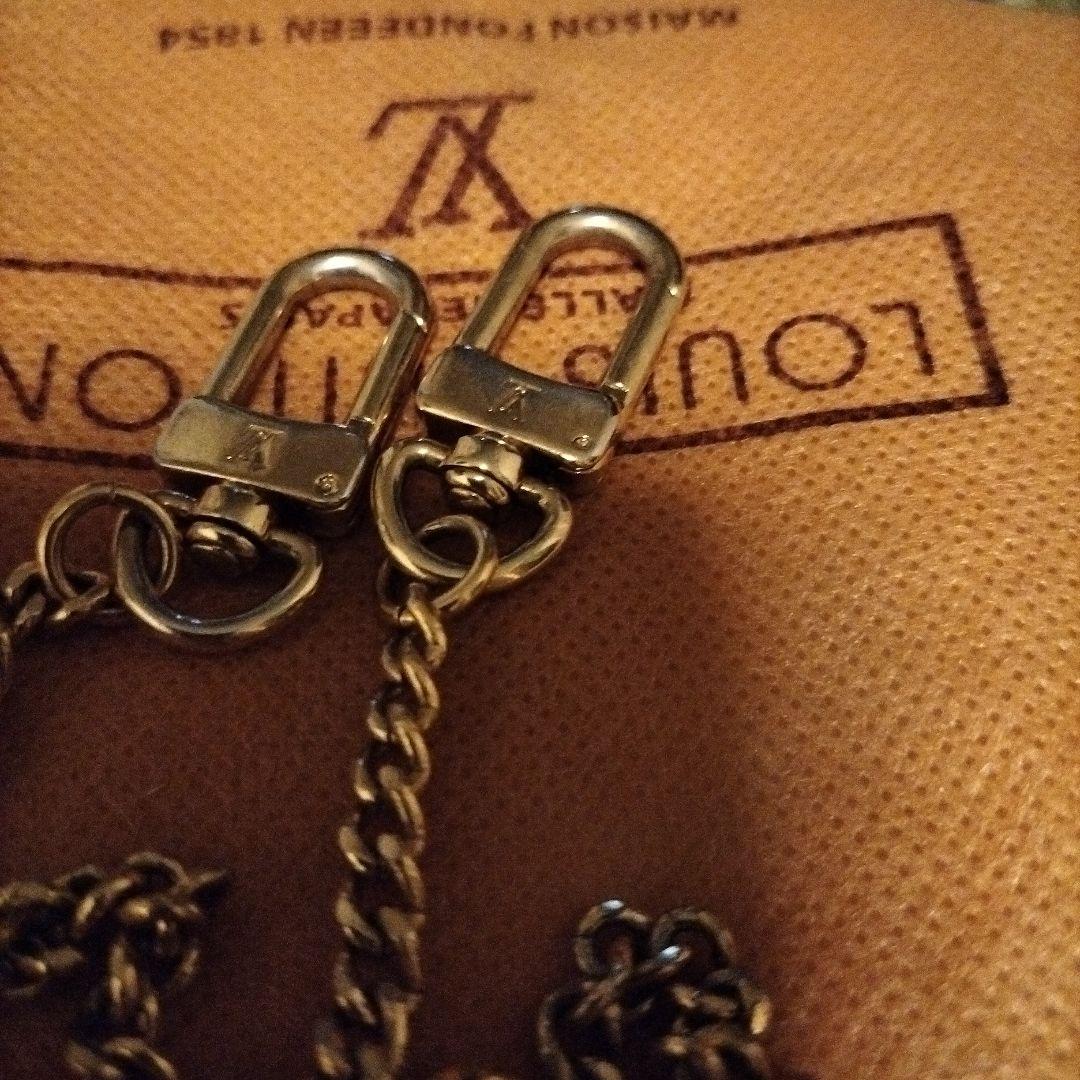 ルイヴィトンゴールド ウォレットチェーン