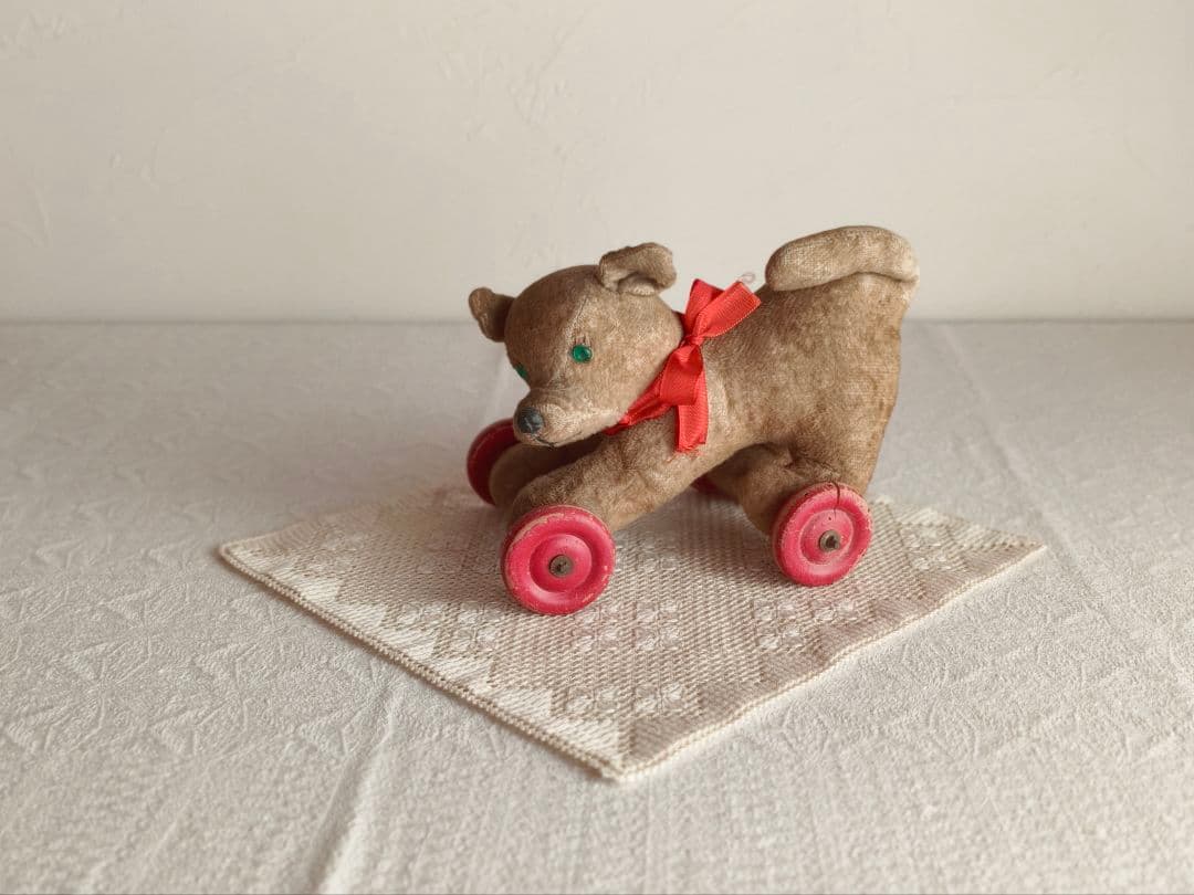 * antique toy ❀* 古い古い 玩具の ワンちゃん