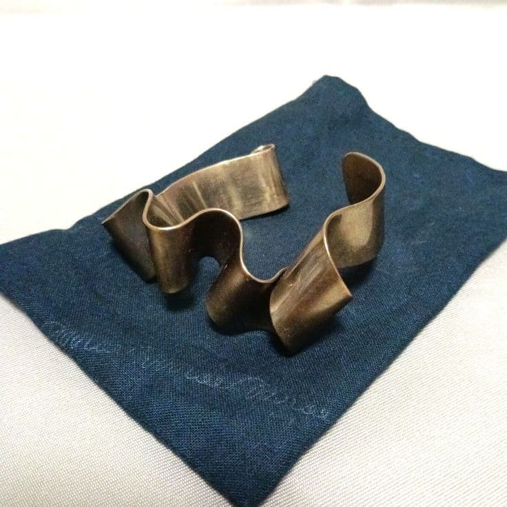 1点もの moe 真鍮 バングル　vintage アンティーク