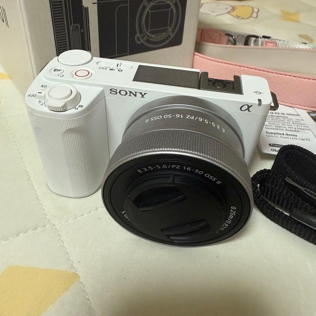 SONY ZV-E10 II ホワイト 16-50mmレンズ付き