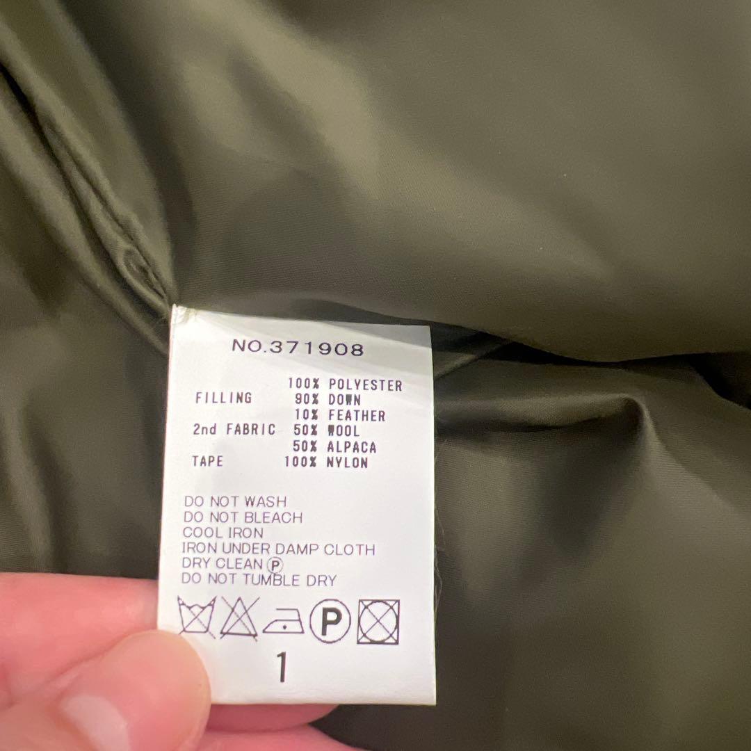 美品　Haversack ミリタリーダウンベスト