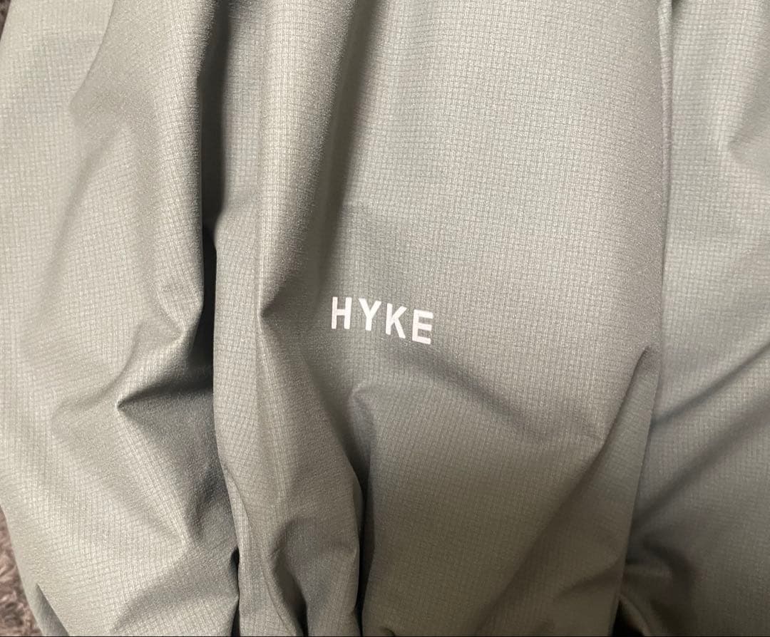 ジャケット・アウター hyke 2021AW PERTEX THERMAL SMOCK