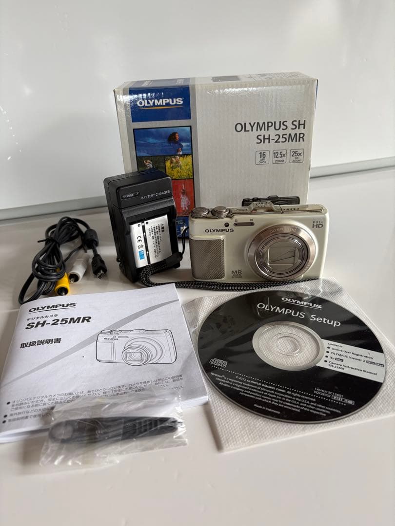 オリンパス OLYMPUS SH-25MR ホワイト