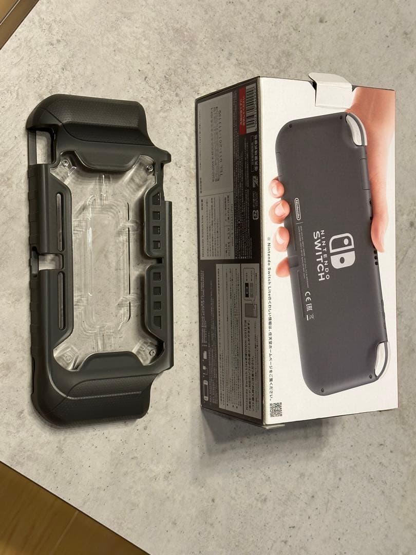 ニンテンドーswitch light グレー　 本体•充電器•ケースセット