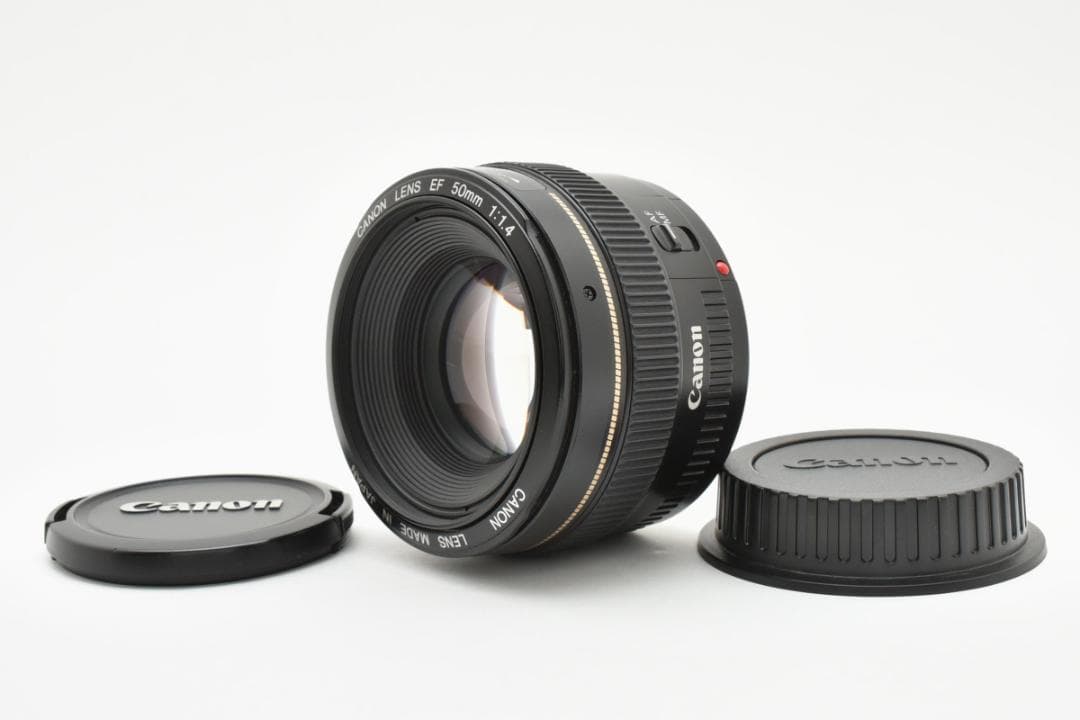 新品級 CANON EF 50mm F1.4 USM AF レンズ　M866