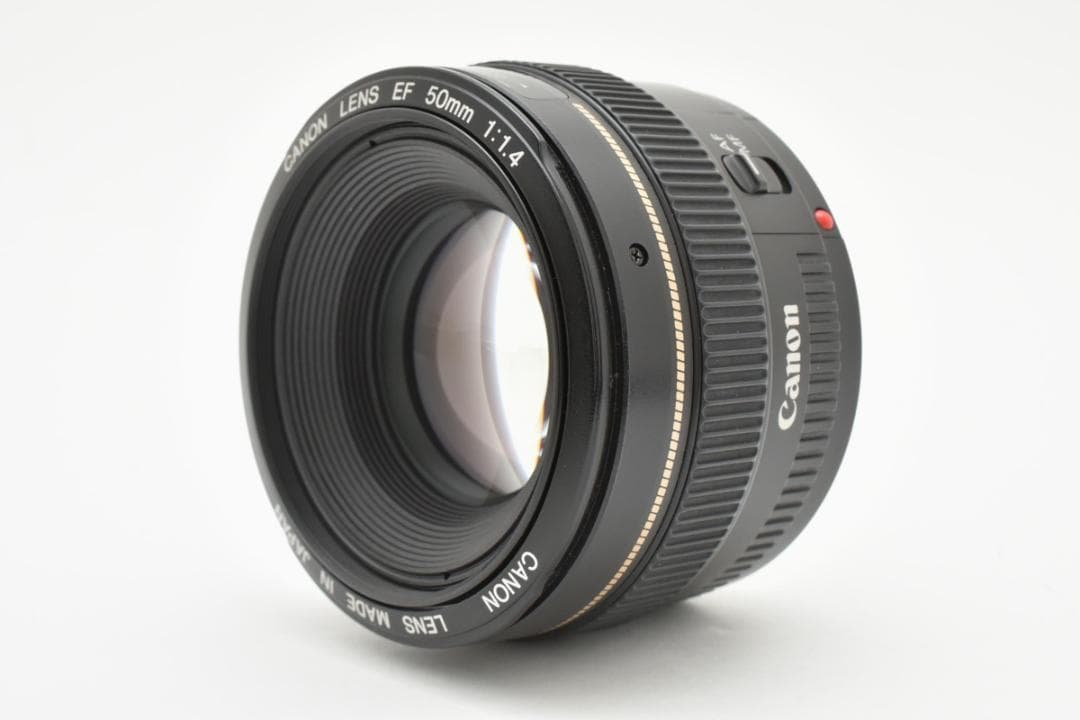 新品級 CANON EF 50mm F1.4 USM AF レンズ　M866