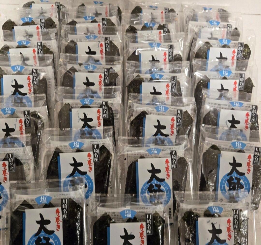 堂本製菓 大師巻 3本入り 36袋 (108本) 塩味、醤油味組み合わせ自由や