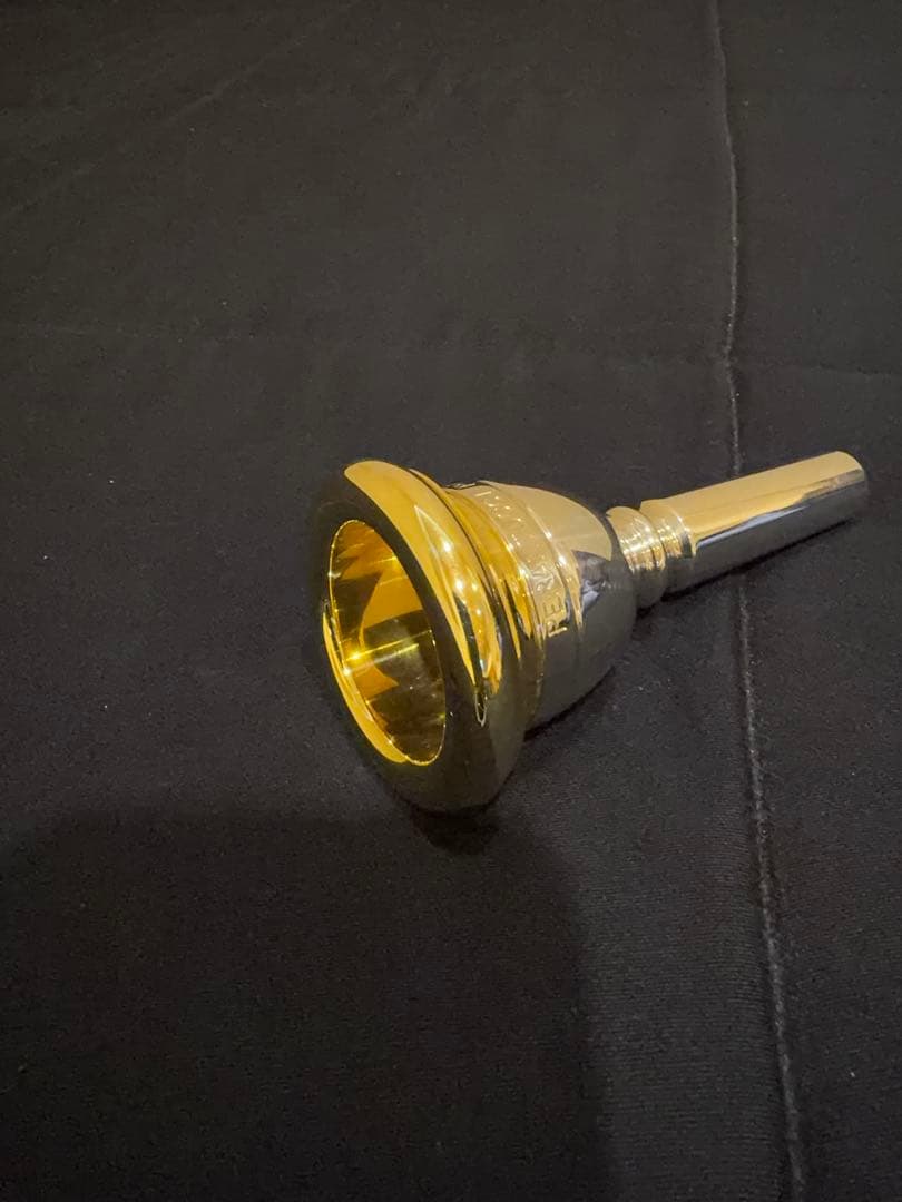 チューバ マウスピース ペラントゥッチ PT-65 (Sシャンク) 金メッキ