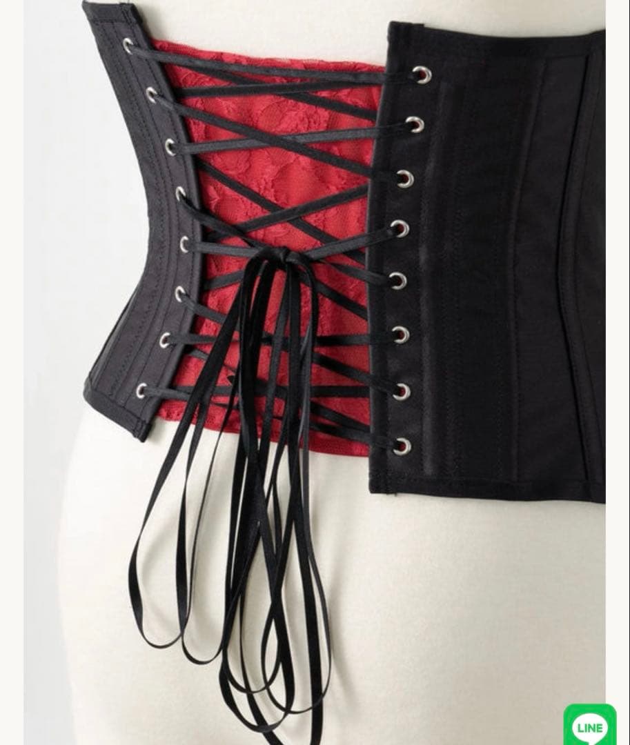 元鈴木さん　コルセット　キンバリー　XS ブラック