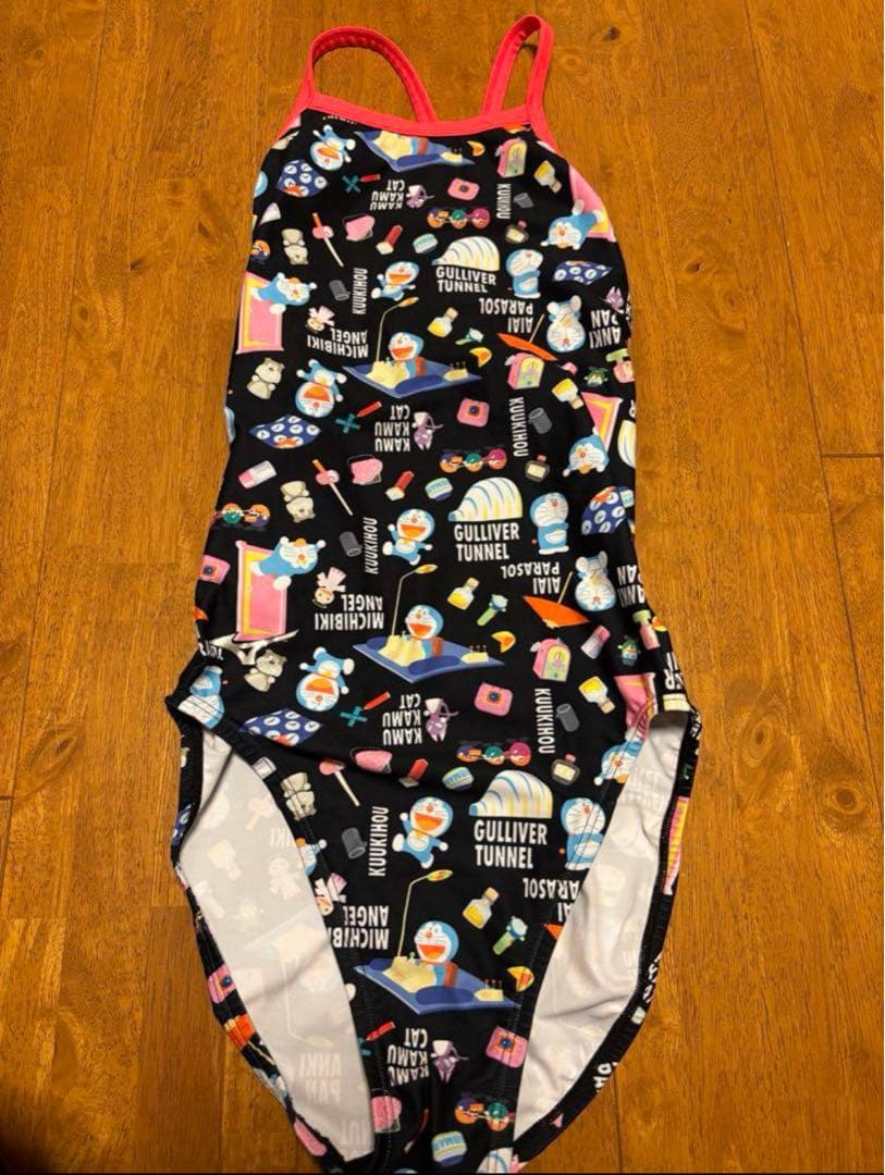 ミズノ ドラえもん 競泳 練習用 水着エクサースーツ MIZUNO