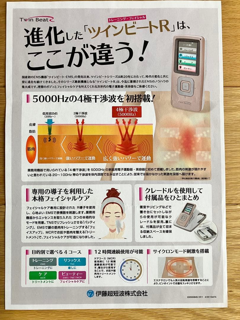 【☆美品☆】ツインビートR　伊藤超短波