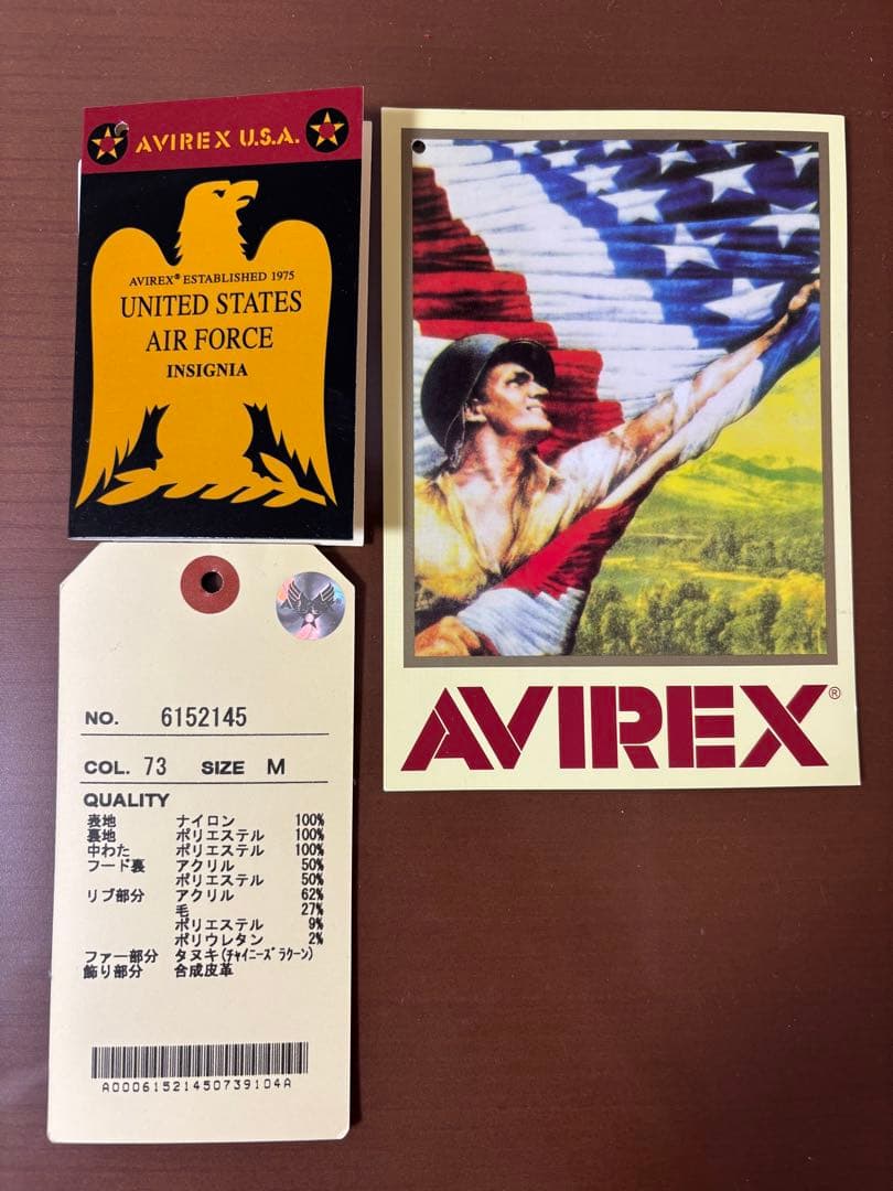 【AVIREX】アヴィレックスミリタリージャケット★メンズ★M