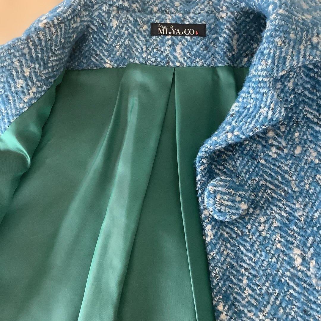 MI.YA.CO ミヤコレース　ツイード　ジャケット