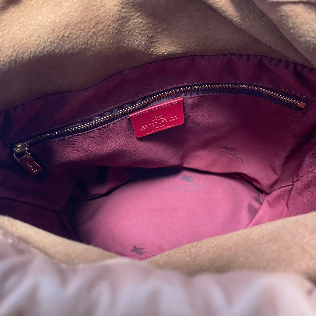 ETRO エトロ ペガソ ペガサス ペイズリー 巾着 ショルダーバッグ