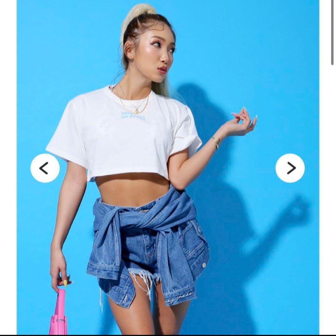 PINKY SHAKE シャツ巻きデニムショーパン