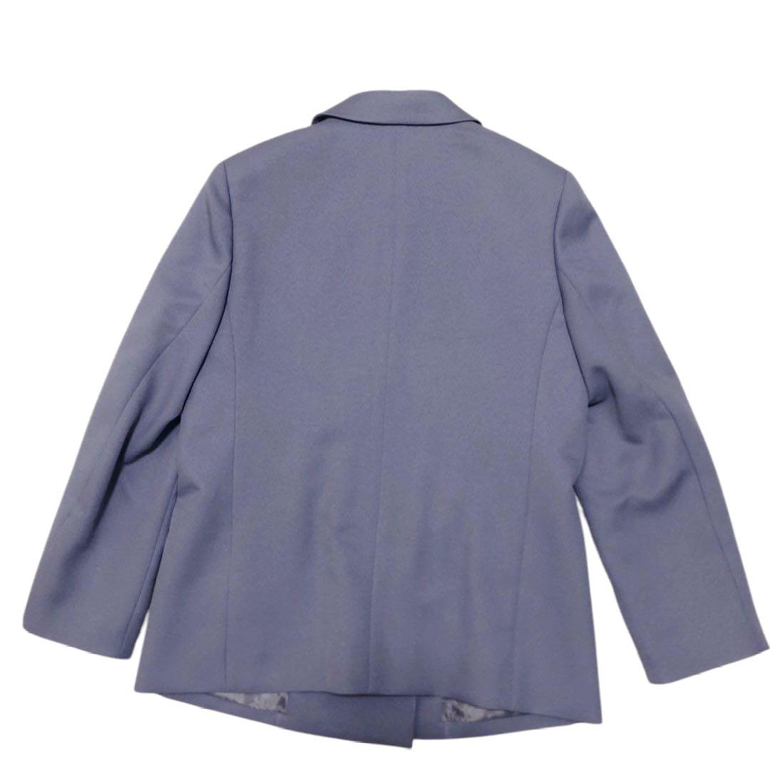 【160】ELLE en NOIR Wロング ジャケット パンツ スーツ エル