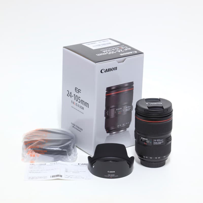 CANON EF24-105mm F4L IS II USM 新品