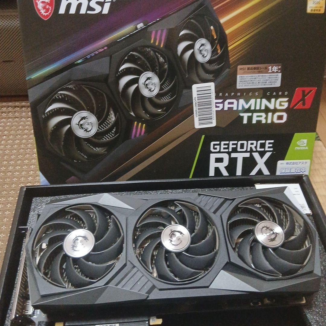 グラフィックボード・グラボ・ビデオカード MSI GeForce RTX 3080 Gaming X Trio