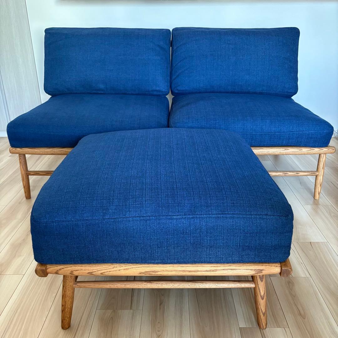 【はちページ】モモナチュラル CLOUD ソファ本体｜セット販売予定品