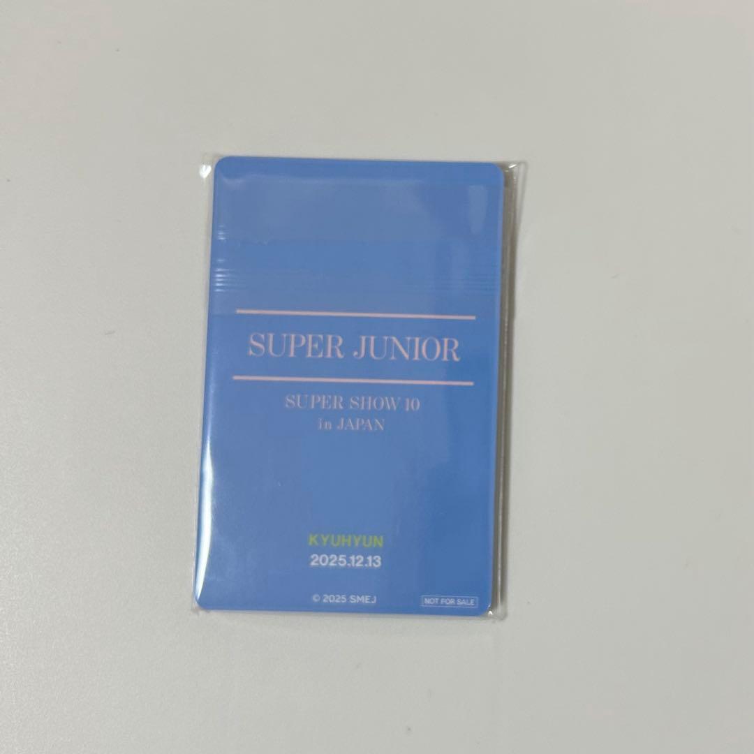 SUPER SHOW 10 12/13 プレミアムシート特典トレカ 9枚セット