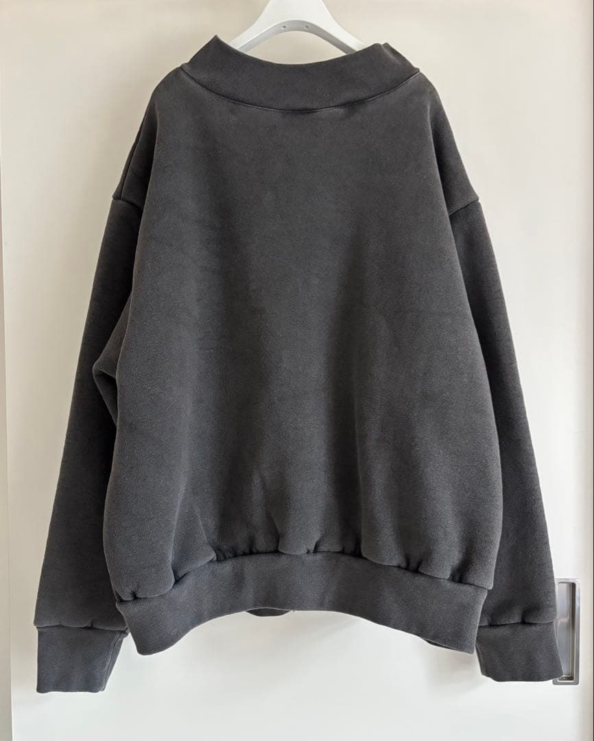 フェードブラック CAMBER ジップアップスウェット