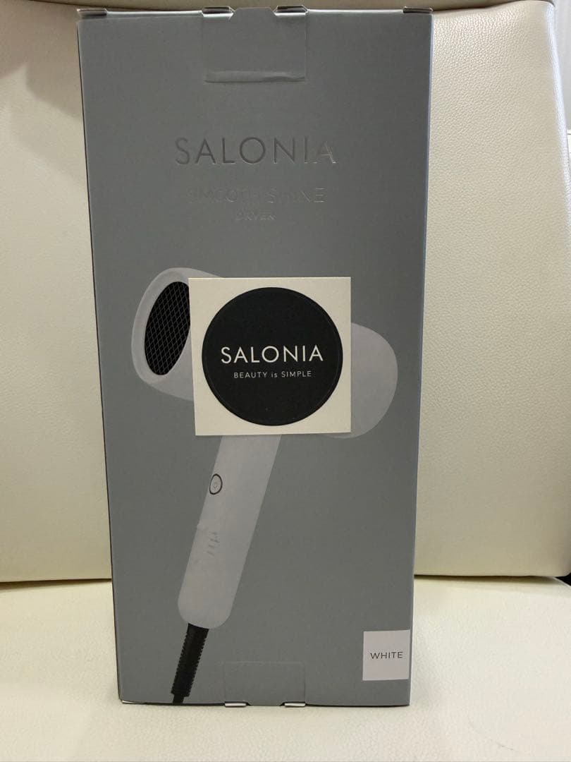 ヘアドライヤー SALONIA SMOOTH SHINE DRYER WHITE