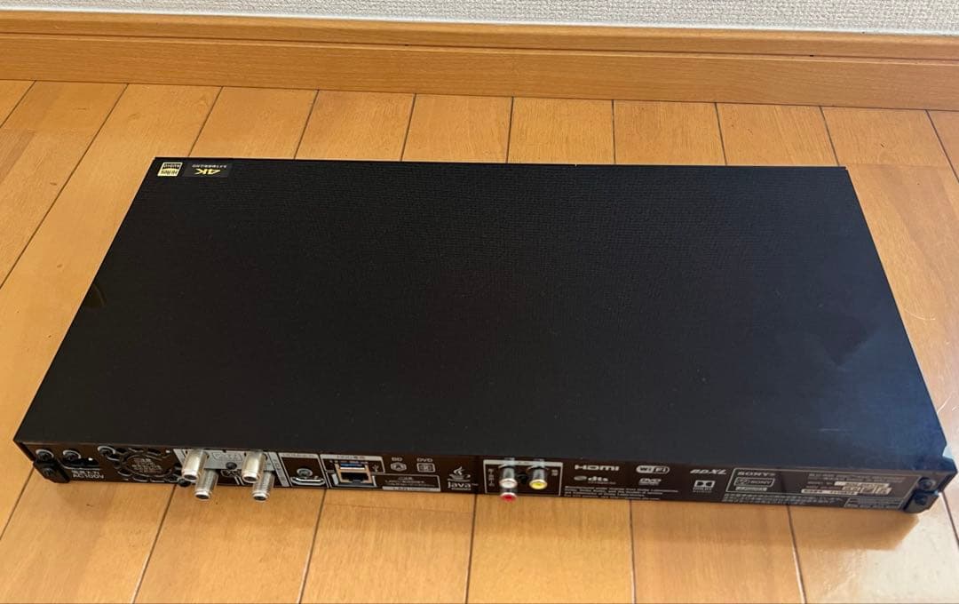 SONY ブルーレイレコーダー　BDZ-ZW1700 20年製