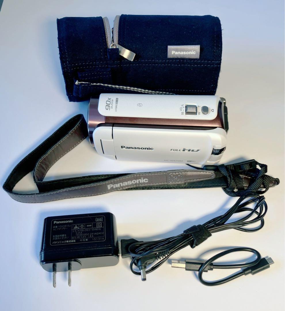 Panasonic HC-W570M ホワイト 美品 付属品完備