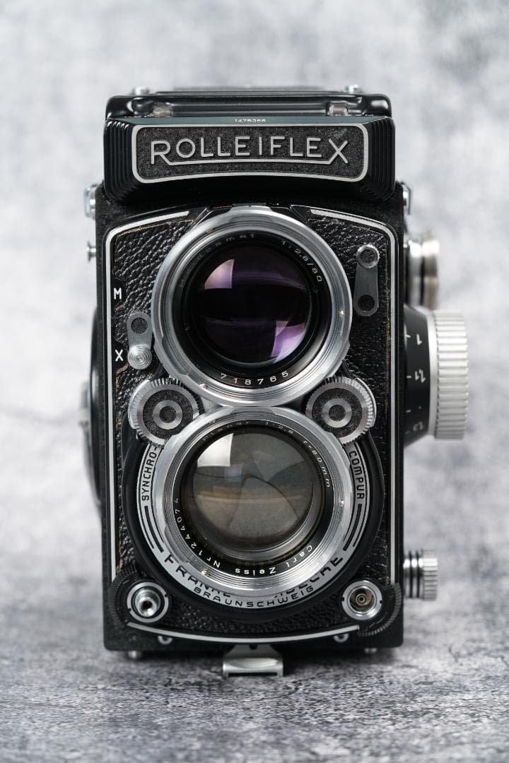 ローライフレックス2.8C　プラナー80㎜f2.8 オーバーホール済