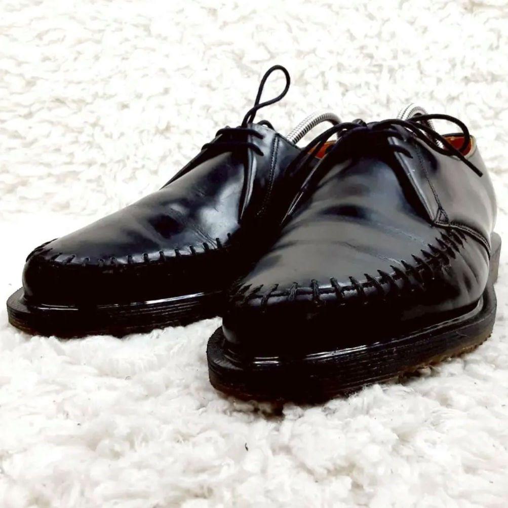 美品 26㎝◎Dr.Martens ROBOT 革靴 ドレスシューズ 黒 UK製