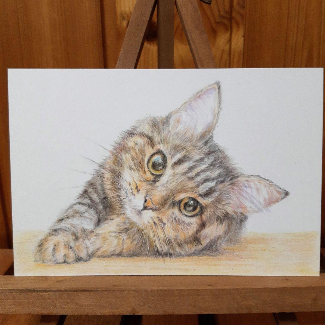 PP様　ご依頼品　色鉛筆画　手描き