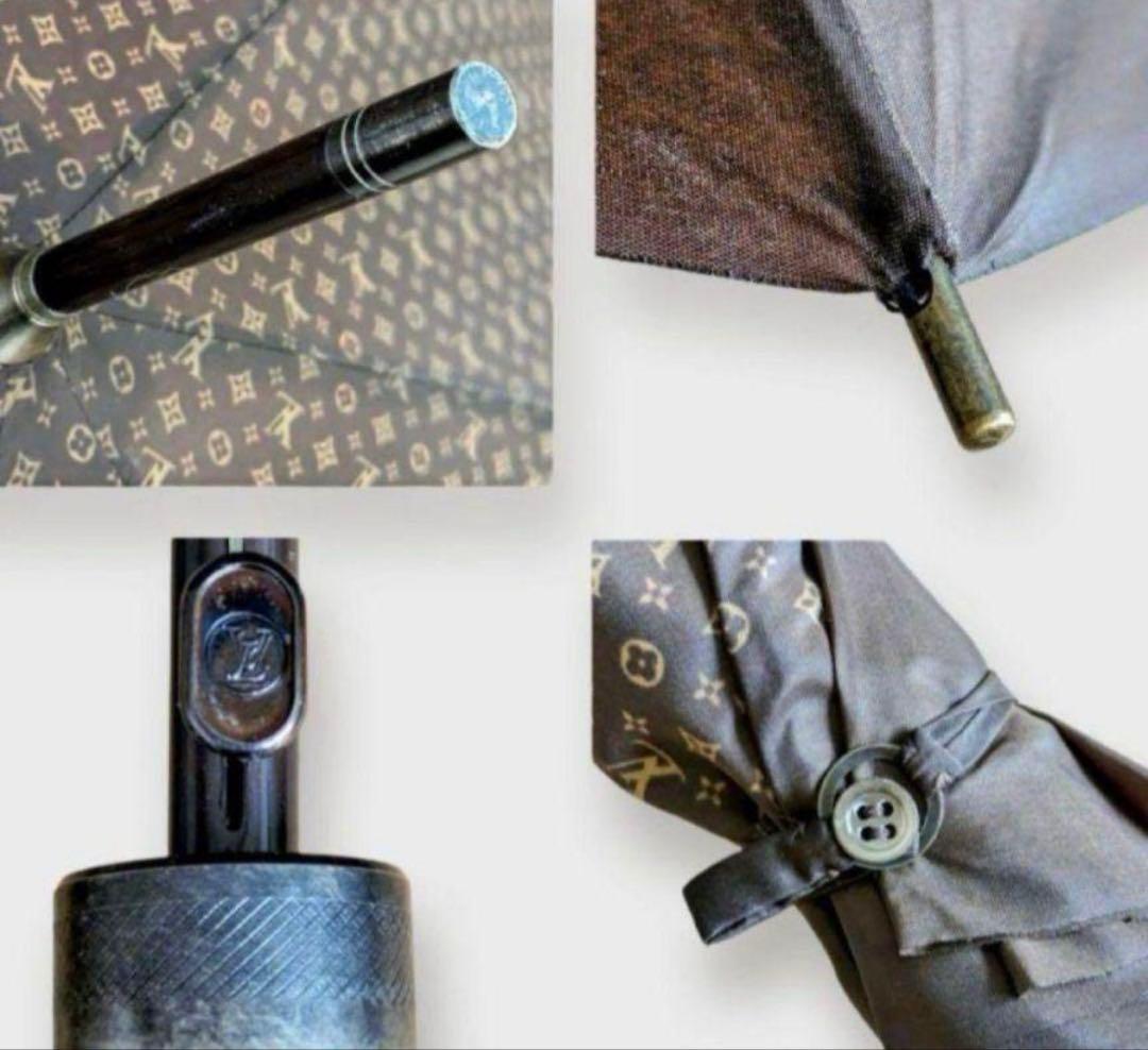 【LOUIS VUITTON】ルイヴィトン　モノグラム　パラプリュイ　ジャンプ傘