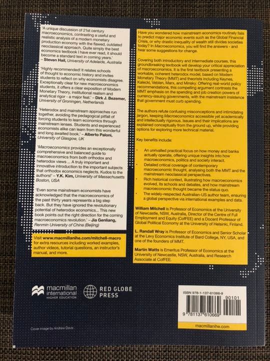 Macroeconomics ［MMT教科書］