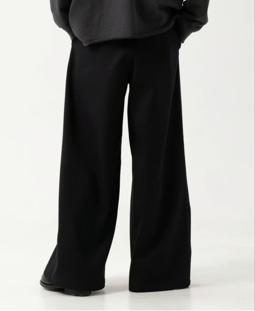 MB ハイエンド尾州ウール　フロントシーム　ハカマ　スラックス