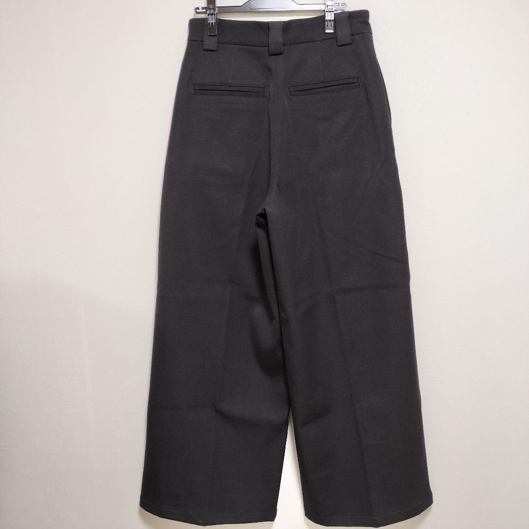 MB ハイエンド尾州ウール　フロントシーム　ハカマ　スラックス