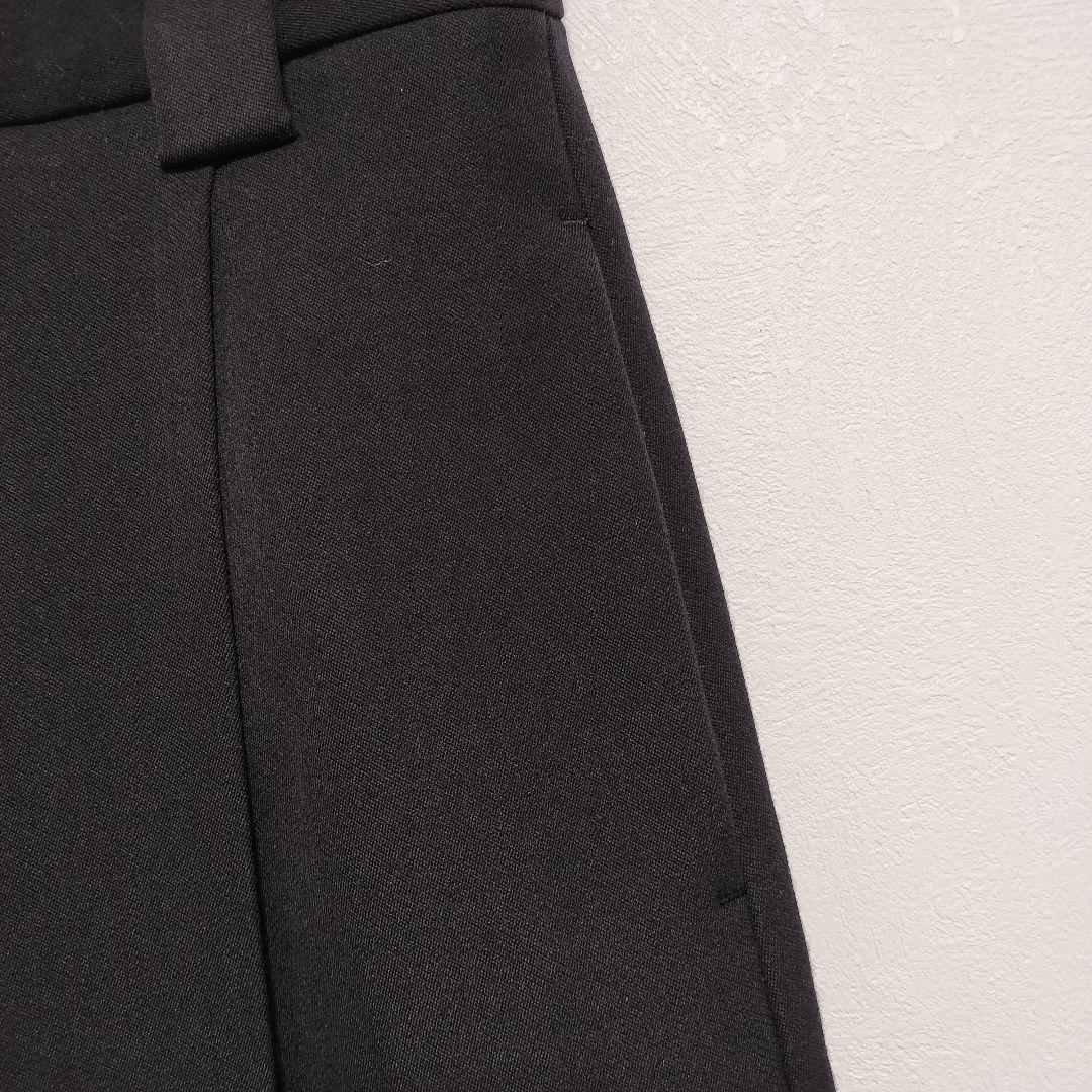 MB ハイエンド尾州ウール　フロントシーム　ハカマ　スラックス